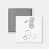 Dirty Clean Magnet (Vorderseite/Rückseite)