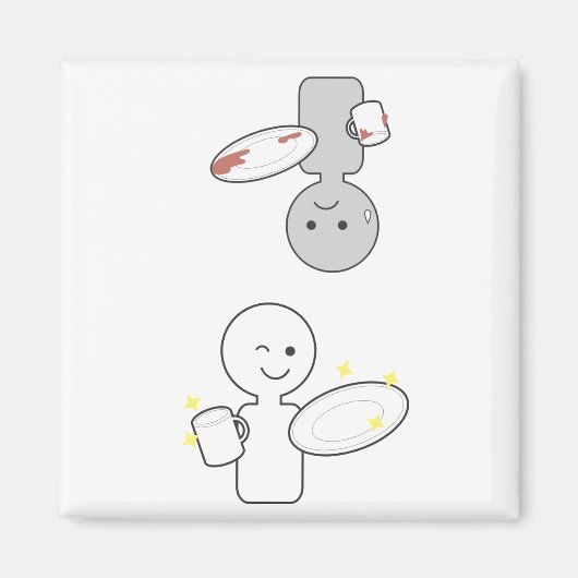 Dirty Clean Magnet (Vorne)