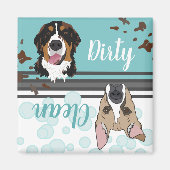 Dirty/Clean Magnet (Vorne)