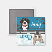 Dirty/Clean Magnet (Vorderseite/Rückseite)