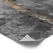 Dirty Collage Roller Untersetzer Poster (Ecke)