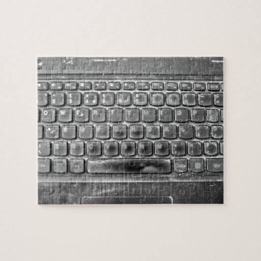 Dirty-Computer-Tastatur-Foto Puzzle (Horizontal)