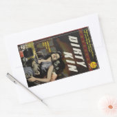 Dirty Cover Rechteckiger Aufkleber (Umschlag)