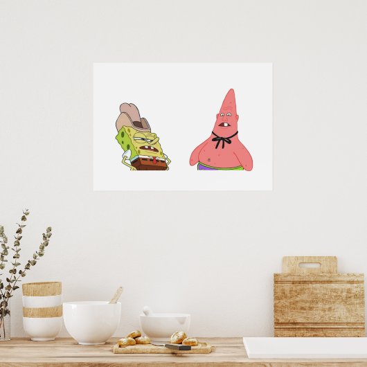 Dirty Dan und Pinhead Larry Poster (Küche)