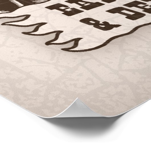 Dirty Deeds & Der Dunder Chief Poster (Ecke)