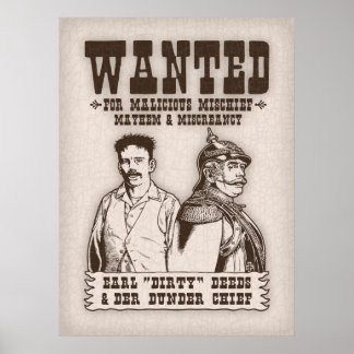 Dirty Deeds & Der Dunder Chief Poster