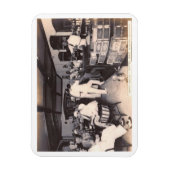 Dirty Dick's Hotel Bar, Nassau, Bahamas Vintag Magnet (Vertikal)