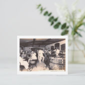 Dirty Dick's Hotel Bar, Nassau, Bahamas Vintag Postkarte (Stehend Vorderseite)