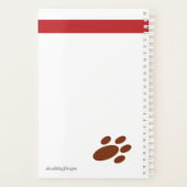Dirty Dog Planner Planer (Rückseite)