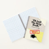 Dirty Draft Chronicles: Notebook-Spaß für Schrifts Notizblock (Innenseite)