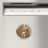 Dirty Football Player Magnet (In Situ (Geschirrspüler))