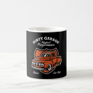 Dirty Garage Classic Truck Car Club Kaffeetasse