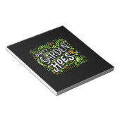 Dirty Garden Hoes Notizblock (angewinkelt)