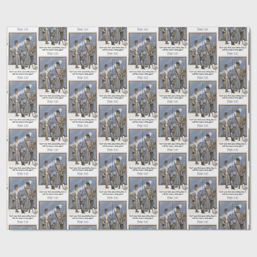 Dirty Geschenkpapier (Flach)