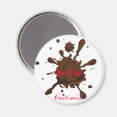 Dirty Girl Thunder_Cove Magnet (Vorderseite/Rückseite)