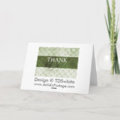 Dirty Green danke Ihnen Karten (Rückseite)