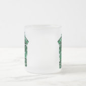 Dirty Hooligan - Kleeblätter und Shenanigans Mattglastasse (Mittel)