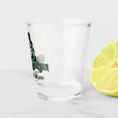 Dirty Hooligan-Logo - Personalisiert Schnapsglas (Rechts)