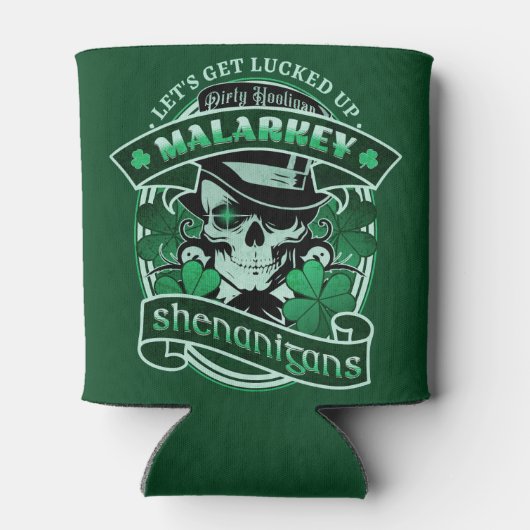 Dirty Hooligan - Malarkey und Shenanigans Dosenkühler (Rückseite)