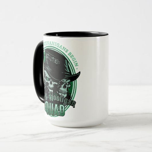Dirty Hooligan Squad Tasse (Vorderseite Links)
