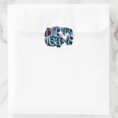 DIRTY JEANS Logo Aufkleber (Tasche)