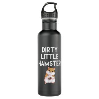 Dirty Little Hamster Niedlich Hamster Picture Edelstahlflasche