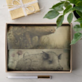 Dirty Little Schweine Seidenpapier (Geschenk)