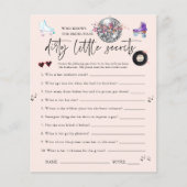 Dirty Little Secrets | Roller Skaten Bachelorette (Vorderseite)