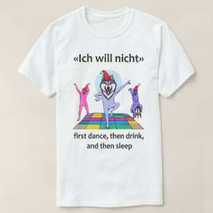 Dirty lustige Witze für Erwachsene - tanzendes Wol T-Shirt