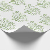 Dirty Martini Babe Geschenkpapier (Ecke)