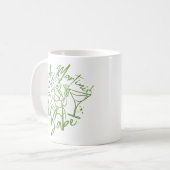Dirty Martini Babe Kaffeetasse (Vorderseite Links)