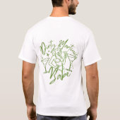 Dirty Martini Babe T-Shirt (Rückseite)