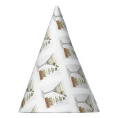 Dirty Martini Cocktail Rezept Art Party Hat Partyhütchen (Rechts)