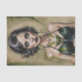 Dirty Martini Doll Cocktail Süsse Decoupage Seidenpapier (Vorderseite)