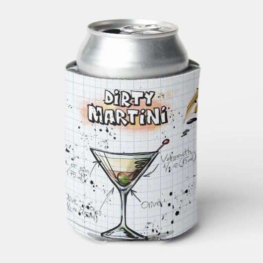 Dirty Martini Dosenkühler (Kanne Vorderseite)