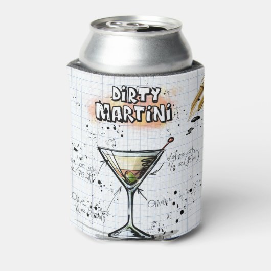 Dirty Martini Dosenkühler (Kanne Rückseite)