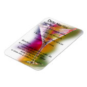 Dirty Martini Drink Rezept Magnet (Linke Seite)