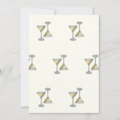 Dirty Martini Einladung (Rückseite)