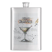 Dirty Martini Flachmann (Vorderseite)