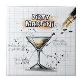 Dirty Martini Fliese (Vorderseite)