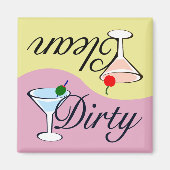 Dirty Martini Geschirrspüler Magnet (Vorne)