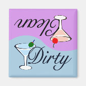 Dirty Martini Geschirrspüler Magnet (Vorne)