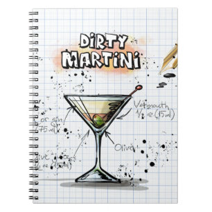 Dirty Martini Notizblock