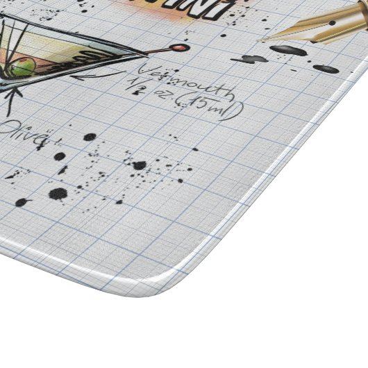 Dirty Martini Schneidebrett (Ecke)