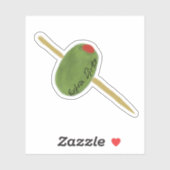 Dirty Martini Sticker (Blatt)