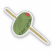 Dirty Martini Sticker (Vorderseite)