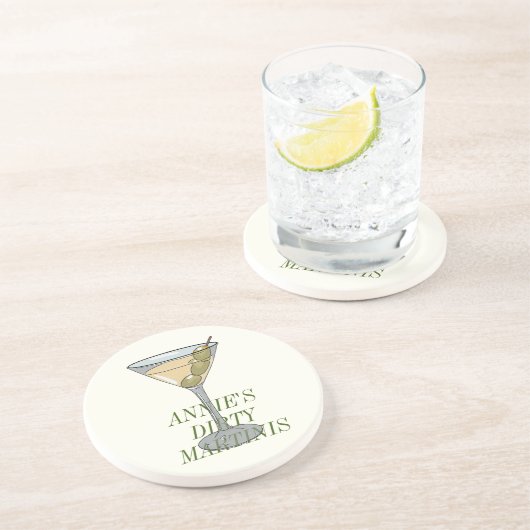 Dirty Martini Untersetzer (Seite)