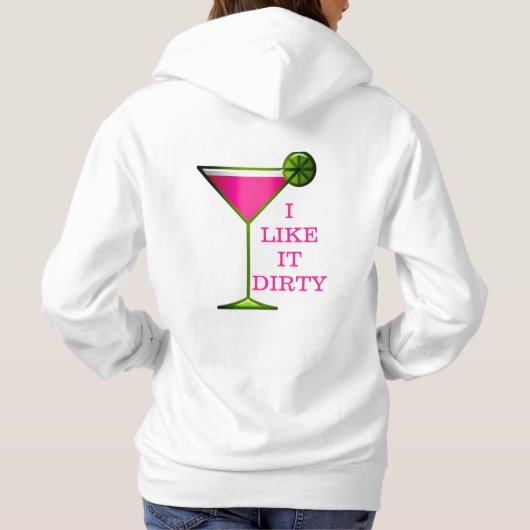 Dirty Martinis Hoodie (Rückseite)