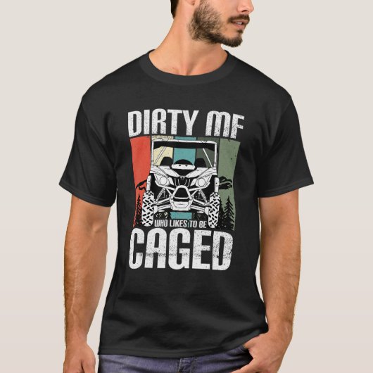 Dirty MF mag es, UTV SxS nebeneinander nach Seite  T-Shirt (Vorderseite)