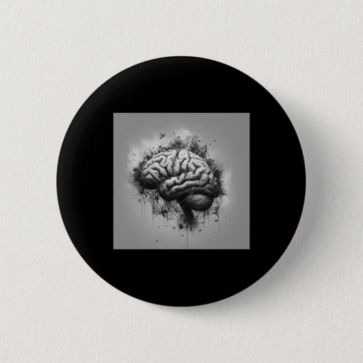 Dirty Mind Sticker Button (Vorderseite)
